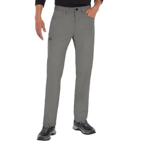 NEW Orvis Men's 40x32 Tech Pants Stretch Water Repellent Nylon Gray Lightweight - Picture 1 of 10